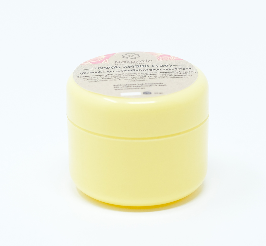 ღამის კრემი მშრალი და ნორმალური კანისთვის +25