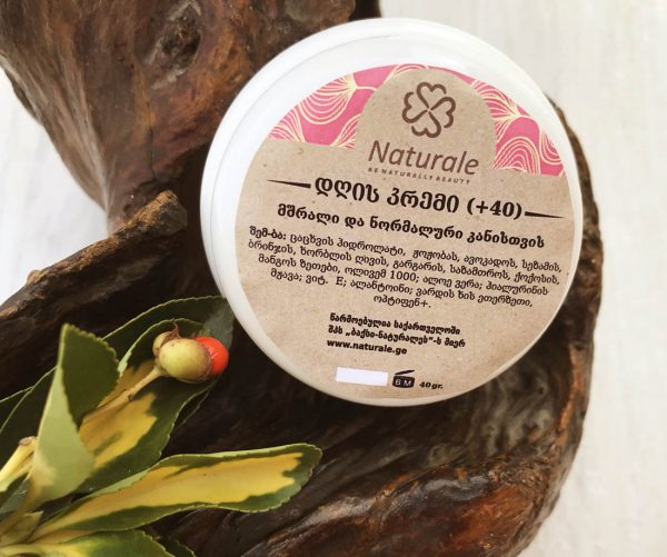 დღის ლიფტინგ კრემი 40+ მშრალი და ნორმალური კანისთვის