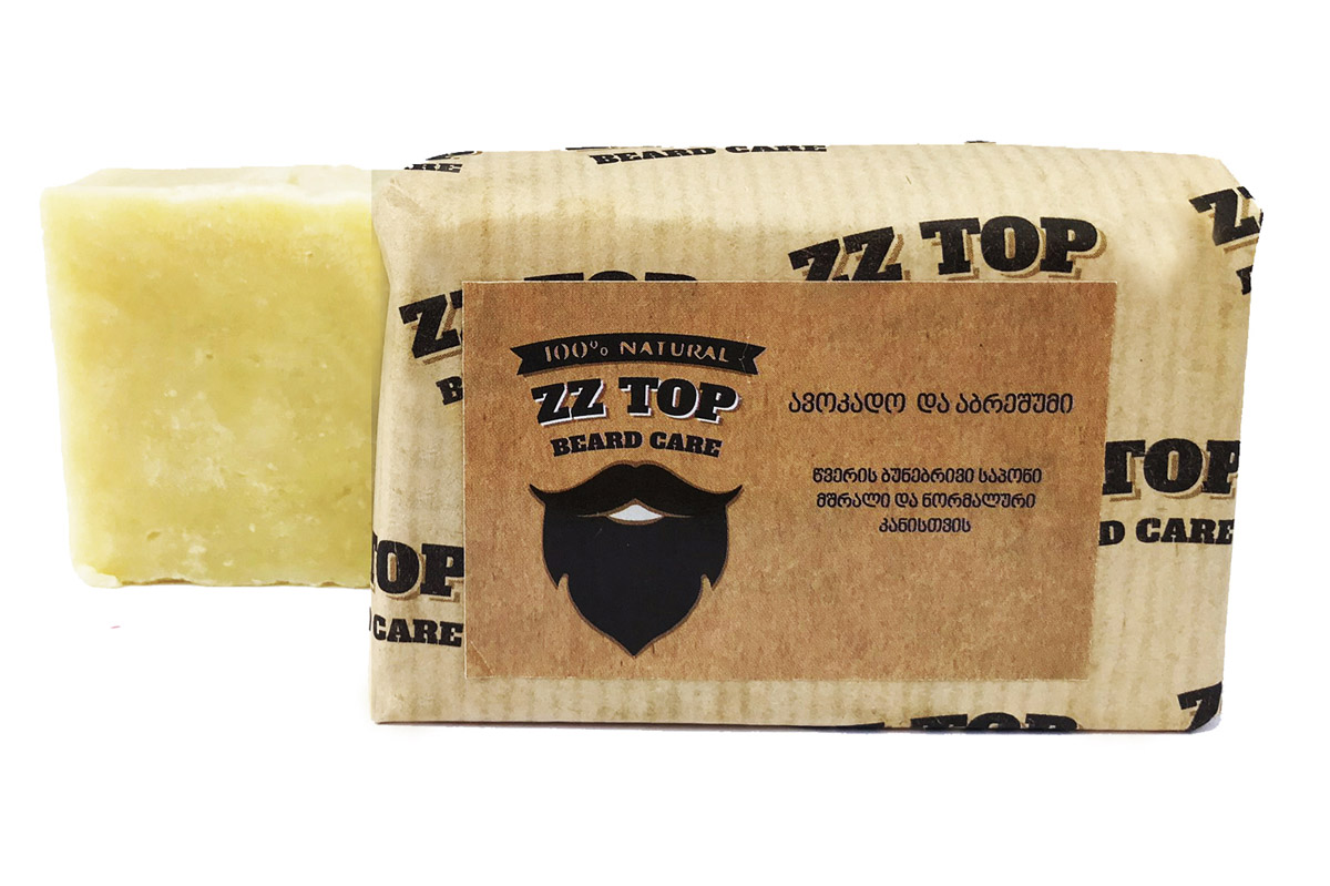 წვერის და სახის საპონი – აბრეშუმი და ავოკადო